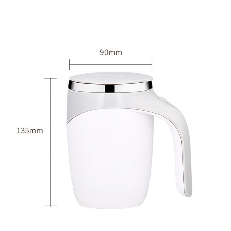 USB rechargeable self stirring mug