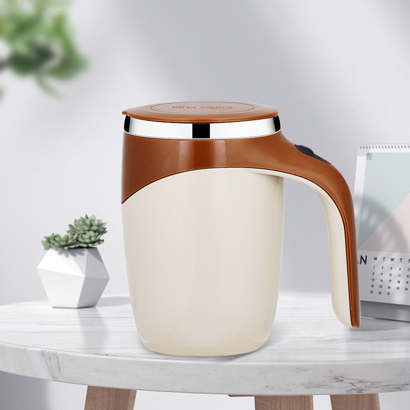 automatic stirrer mug for milk