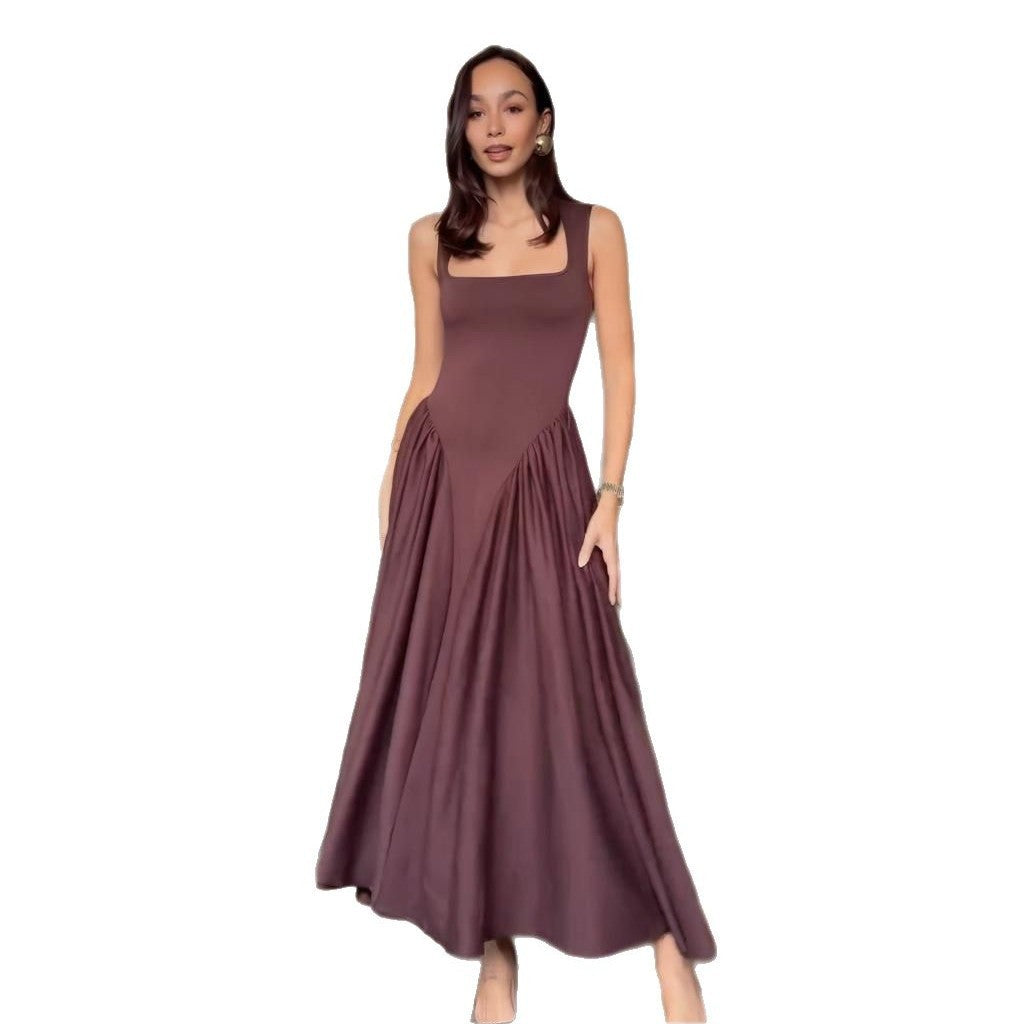 sexy long slim-fit party dress