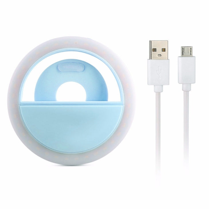 TikTok selfie ring light