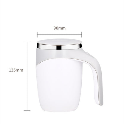 USB rechargeable self stirring mug
