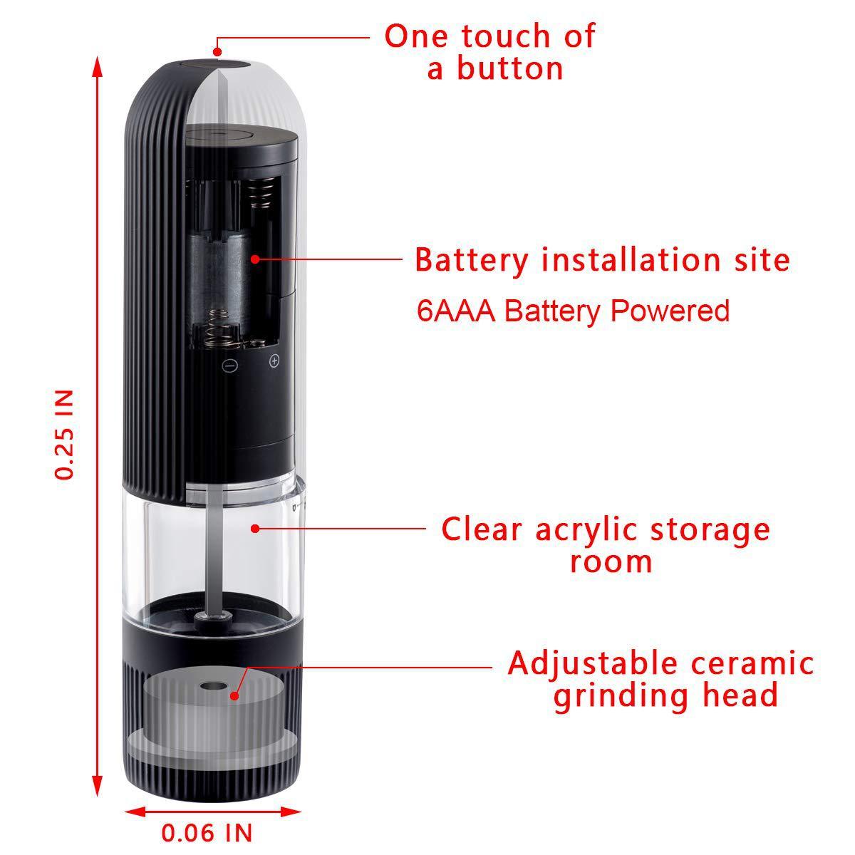 automatic salt and pepper mill
