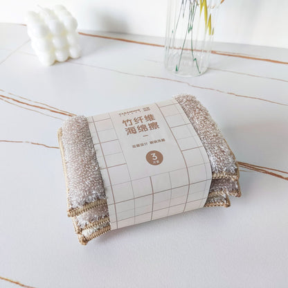 bamboo fiber sponge