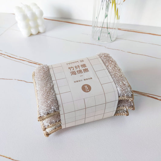 bamboo fiber sponge