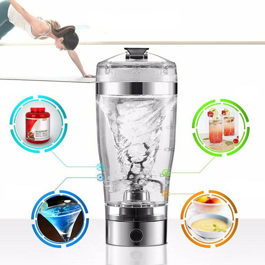 electric protein shaker bottle