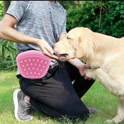hands free dog treat bag