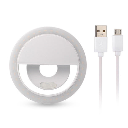 iPad clip on ring light
