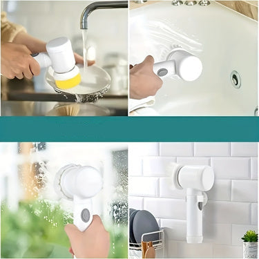rechargeable power scrubber