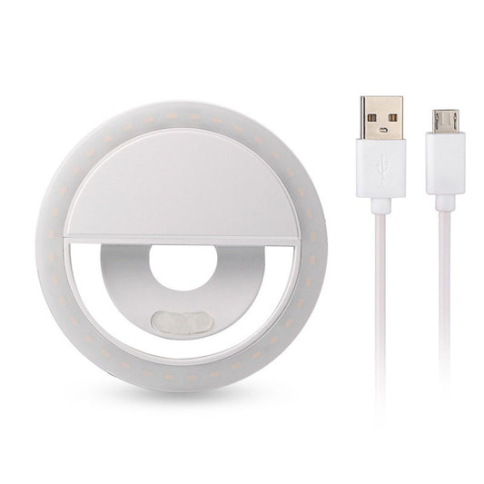 selfie ring light rechargeable