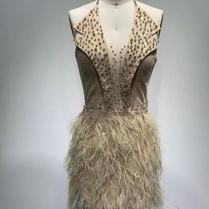sexy club sequin dress