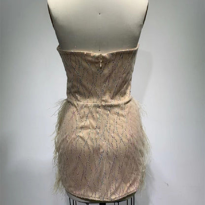 stage performance tassel outfit