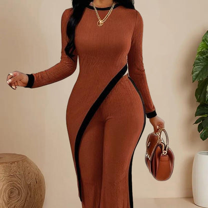 two-piece lounge to office wear