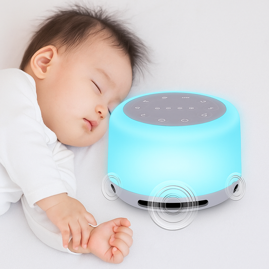 white noise machine with night light