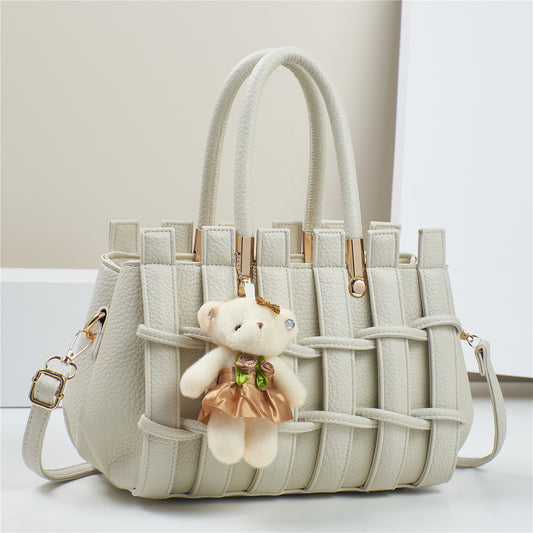 women’s hand-woven shoulder bag